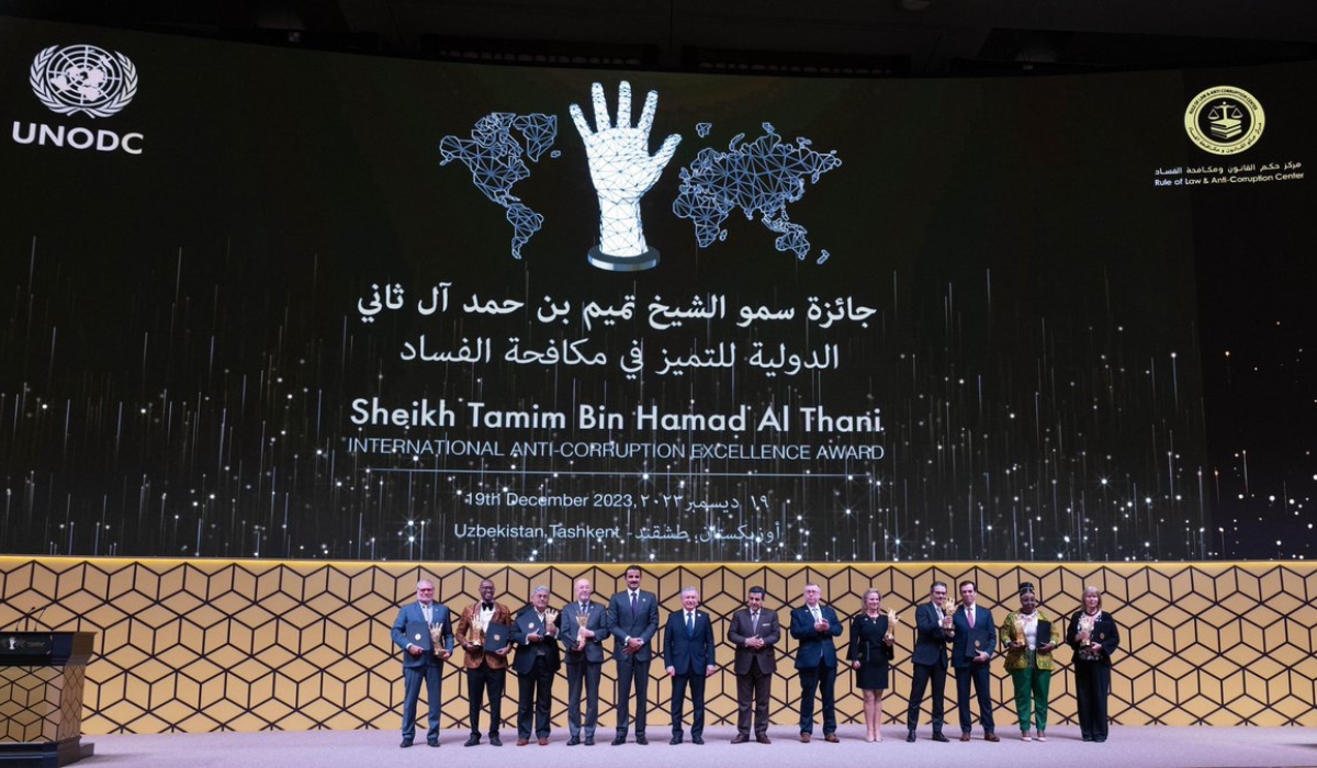 The Amir's Anti Corruption Excellence Award Crowns Qatars Commitment To Promoting Transparency And Integrity